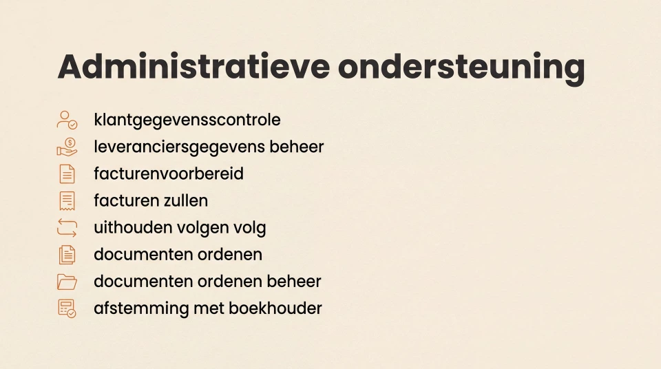 Administratieve ondersteuning