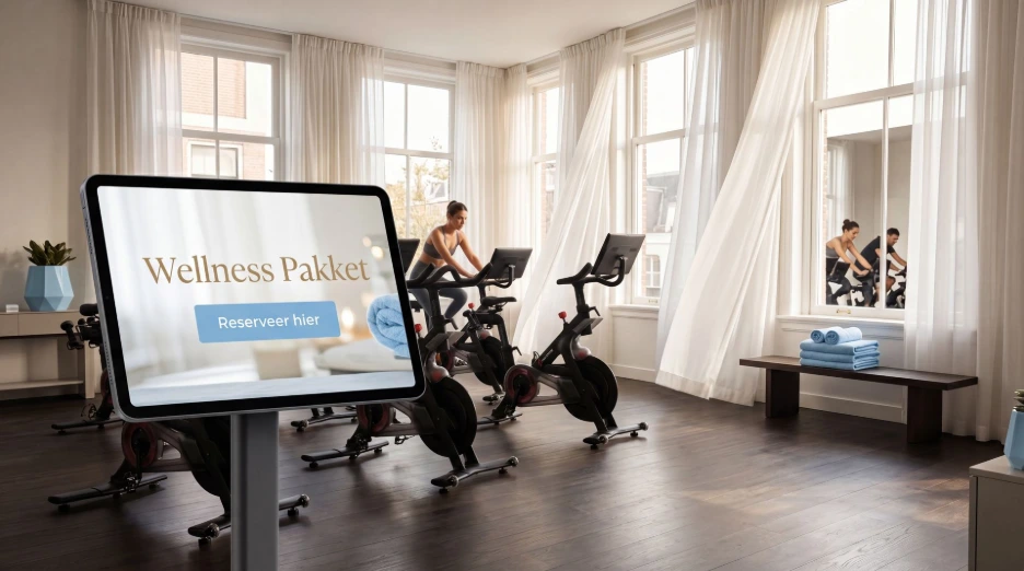 Website voor sportscholen en wellnessbedrijven