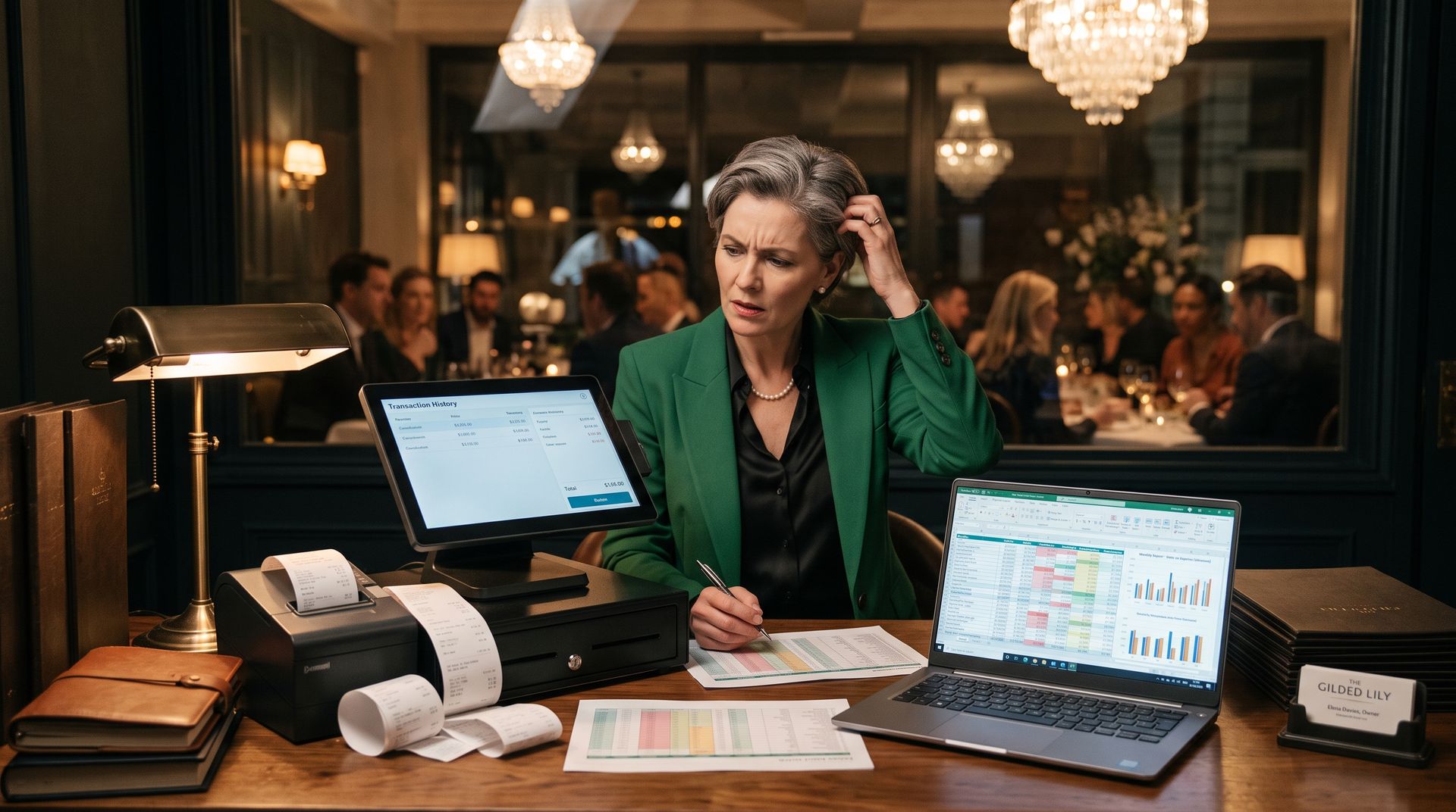 Central Odoo dashboard that connects POS, kitchen, inventory, and accounting.