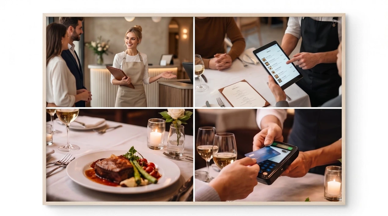 Screenshot of Odoo restaurant POS by Newconomie with interactive floor plan and table service.