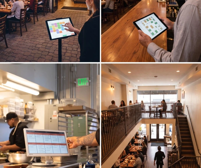 Capacity management and guest data centrally recorded in Odoo Hospitality.