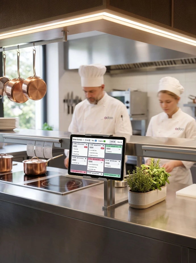 Odoo Keuken Display (KDS)