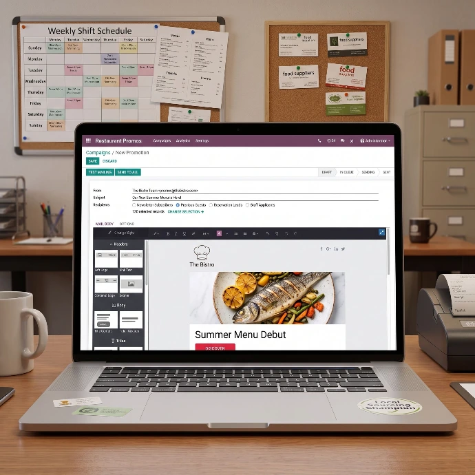 E-mailmarketing in Odoo