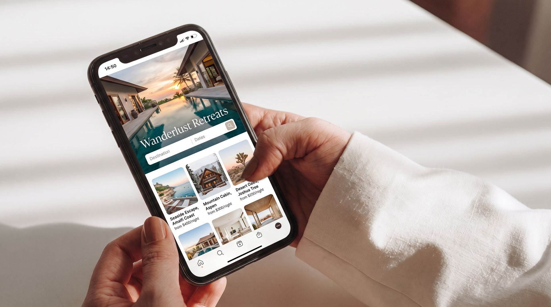 Mobielvriendelijke B&B website geoptimaliseerd voor Google mobile-first indexering