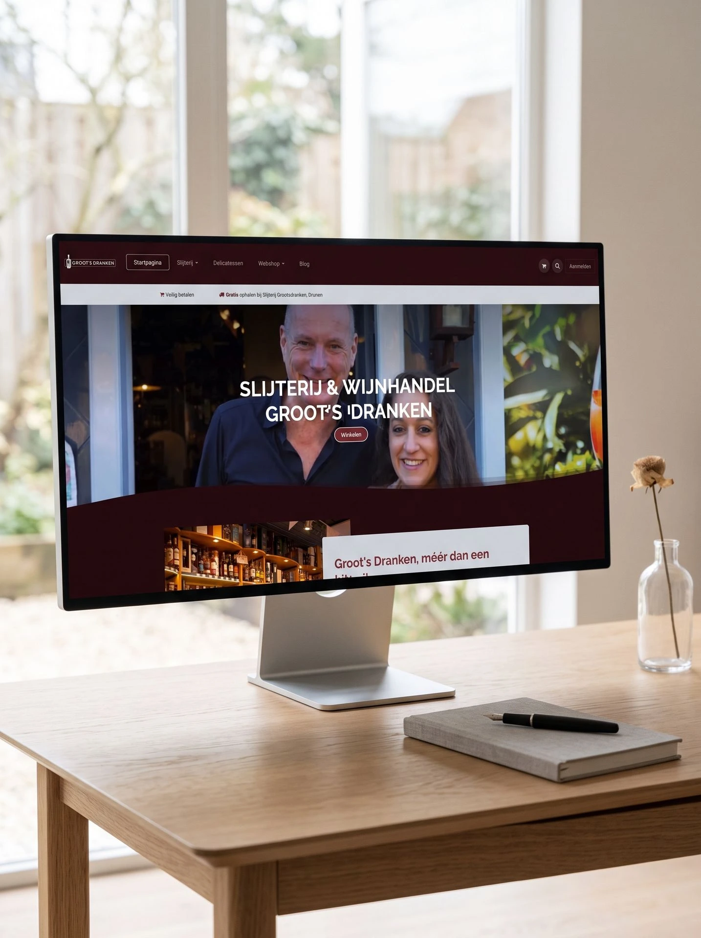 Odoo case Groots Dranken voor winkels, webshop en verhuur via Newconomie