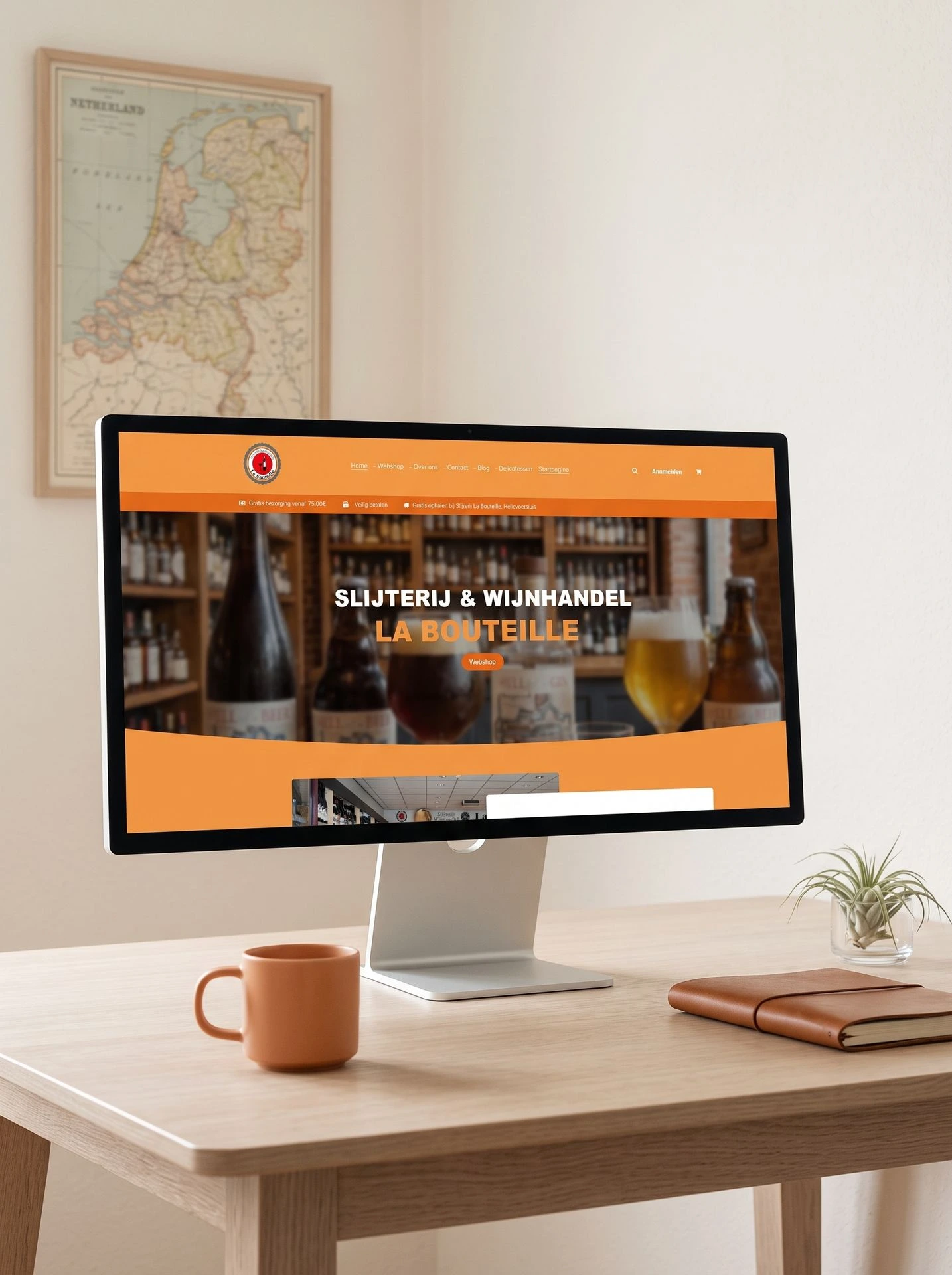 Odoo case La Bouteille voor webshop, SEO en marketing door Newconomie