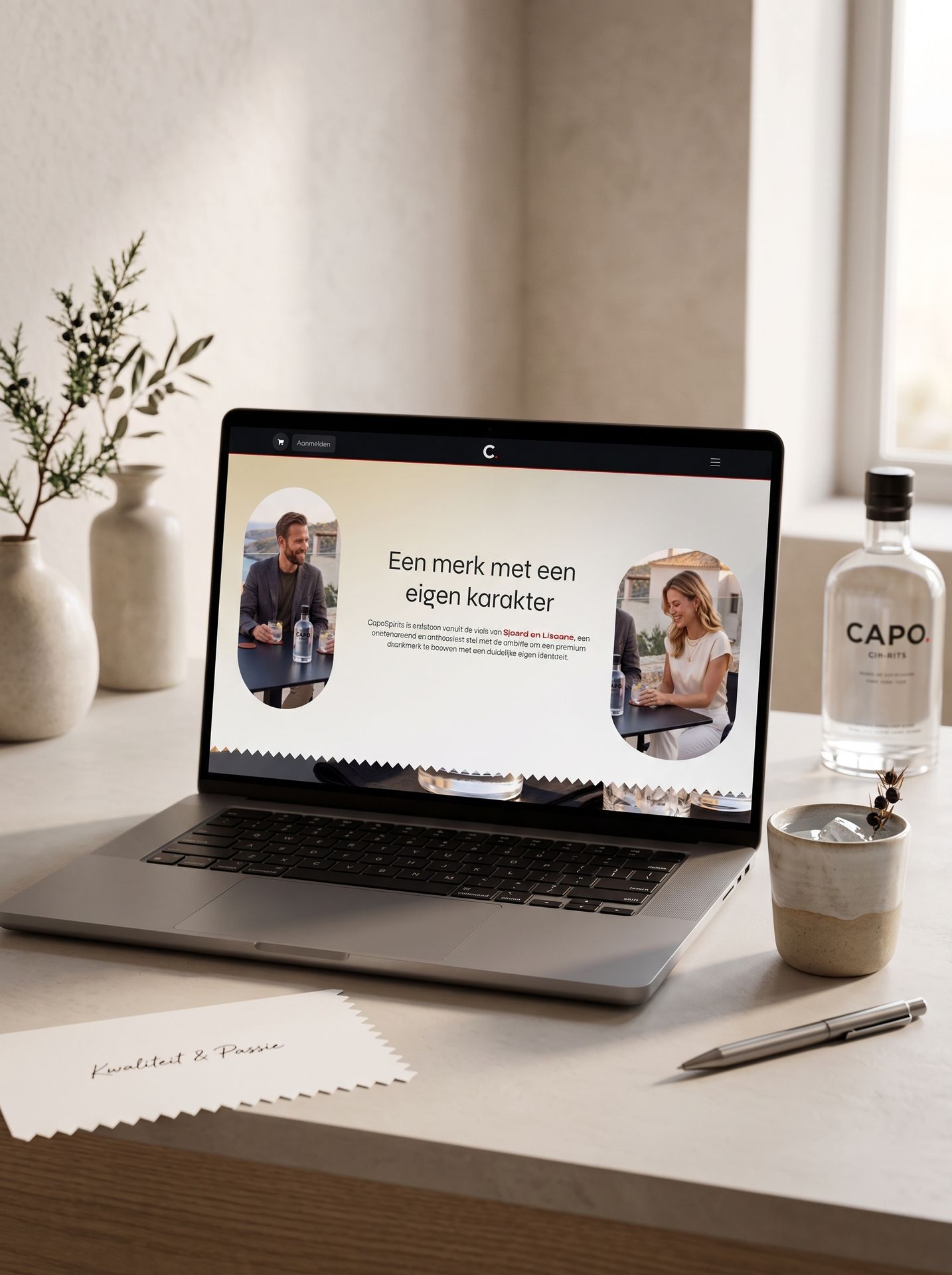 Odoo case Capo Spirits voor schaalbare e-commerce en CRM via Newconomie