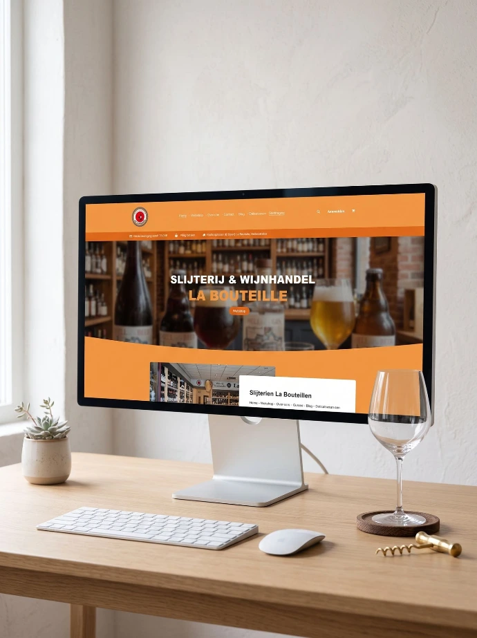 Odoo case La Bouteille voor webshopbeheer en SEO via Newconomie
