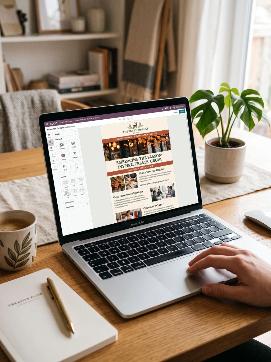Odoo 19 e-mailmarketing en campagnes opstellen via Newconomie