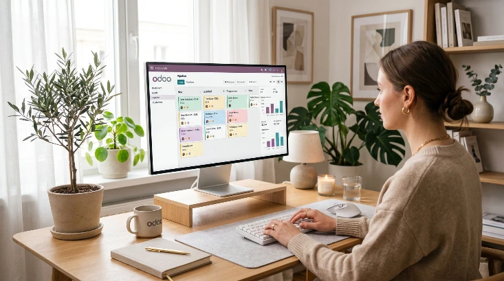 Odoo CRM en marketing integratie voor efficiënte verkoopopvolging door Newconomie