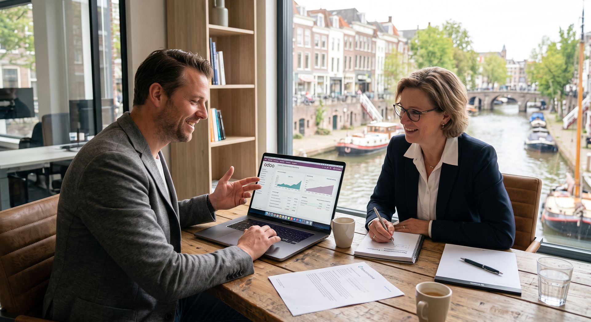 Odoo Nederlandse fiscale lokalisatie en accountancy samenwerking door Newconomie
