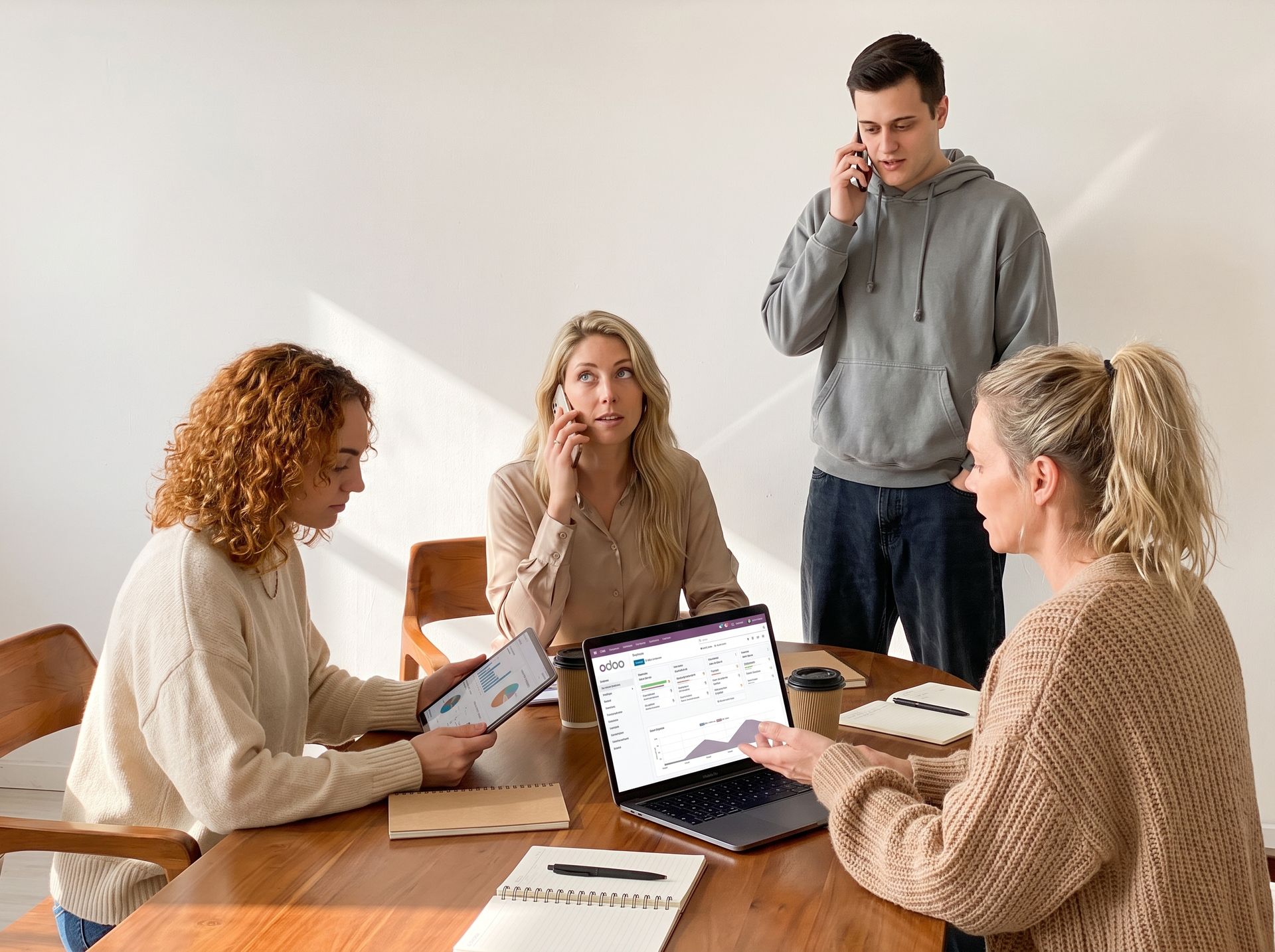 Odoo 19 modulaire technologie als geïntegreerde commerciële basis door Newconomie Overzicht van geïntegreerde Odoo 19 softwaremodules waaronder CRM sales en facturatie