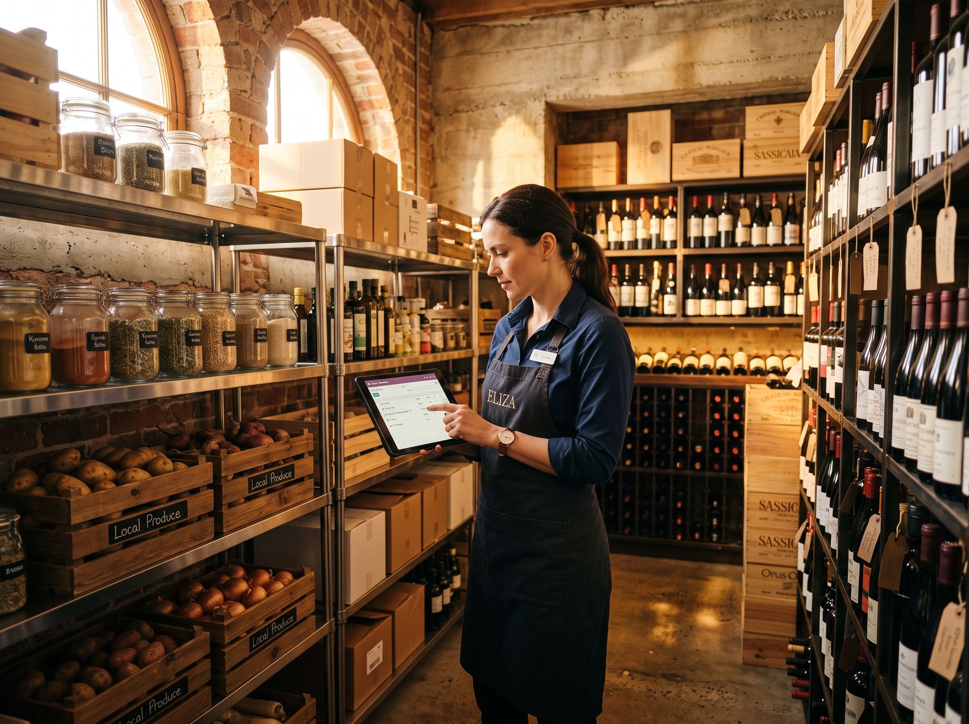 Slimme horeca voorraad en foodcost registratie in een restaurantkeuken met Odoo