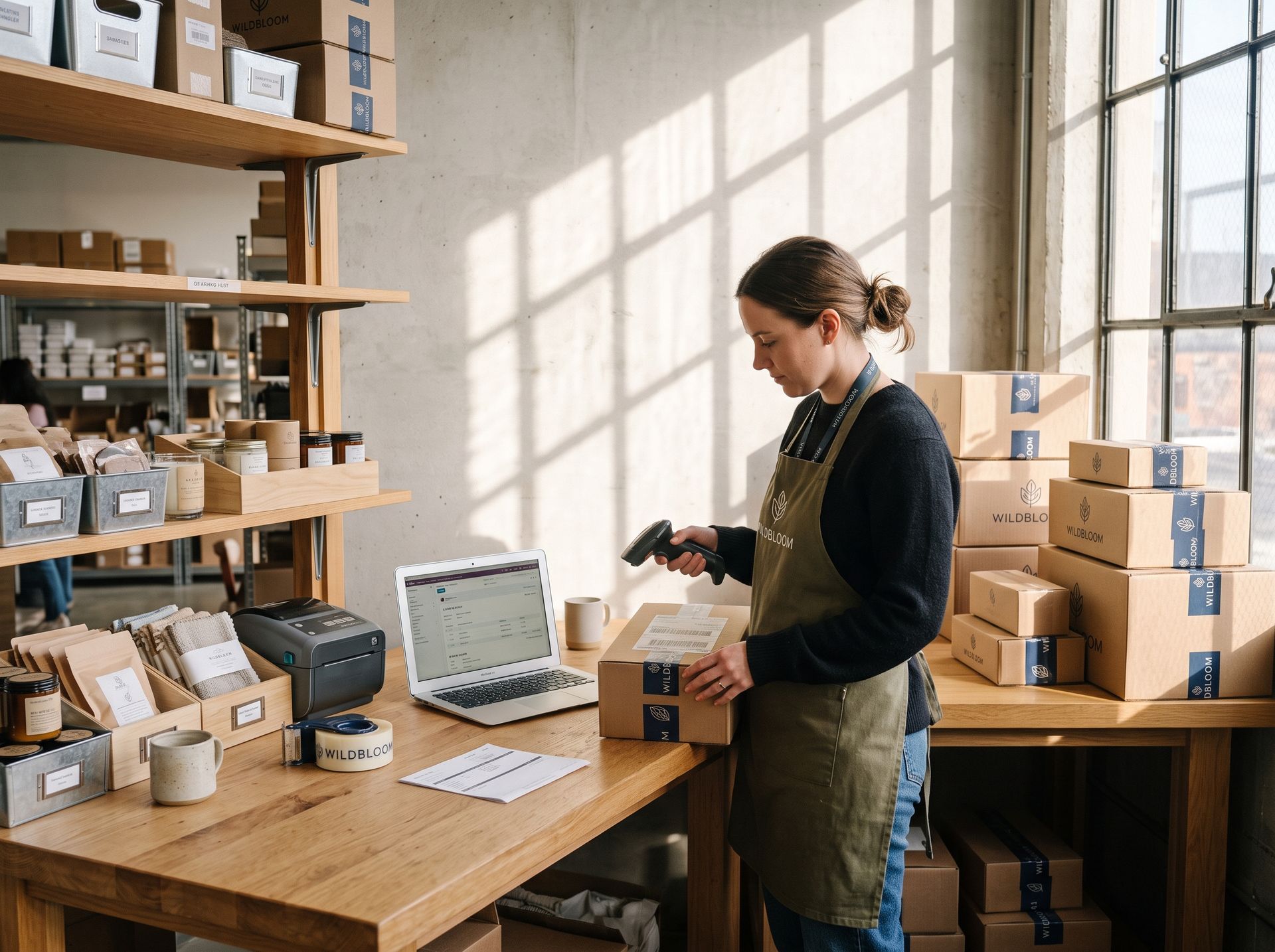 E-commerce orderpicking en voorraadbeheer voor webshops in Odoo
