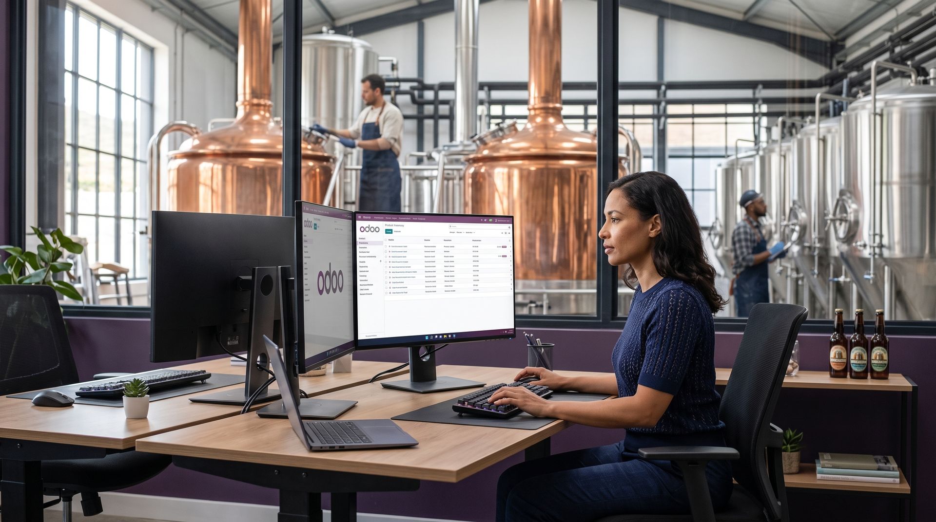 Odoo productiebeheer voor brouwerijen en distilleerderijen via Newconomie