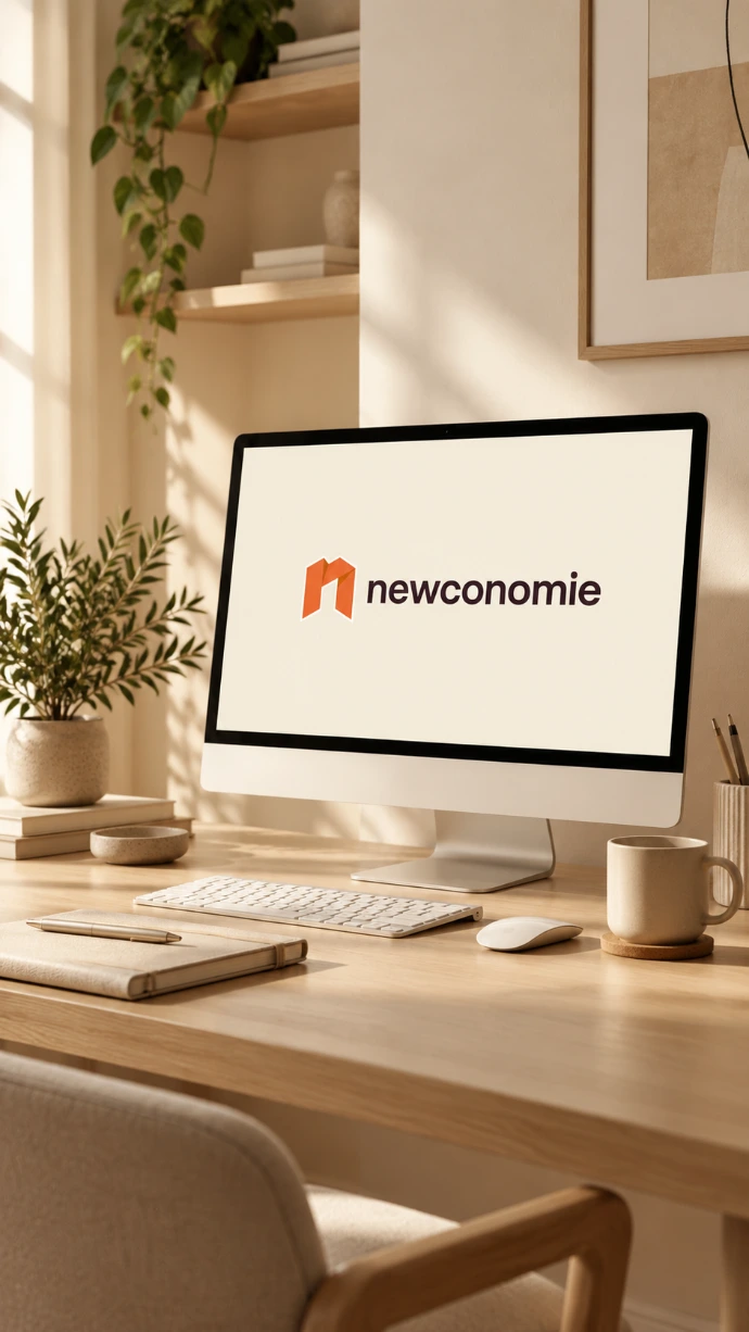 computer logo newconomie