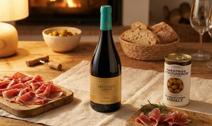 Vino tinto Francisco Gómez