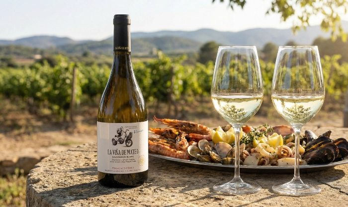 Vino blanco La Finca de Mateo